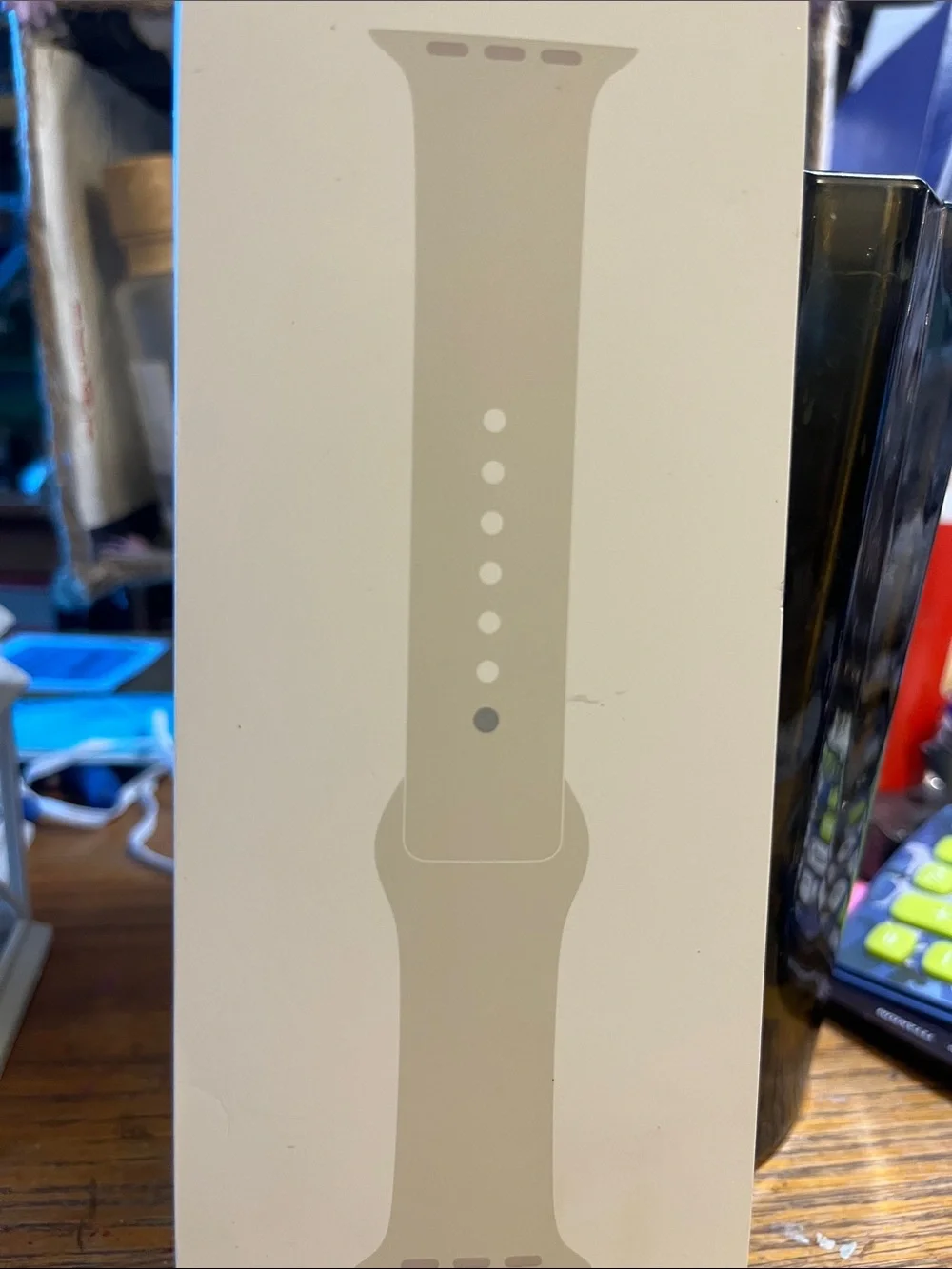 Apple Silicone Smartwatch Band - Light Beige